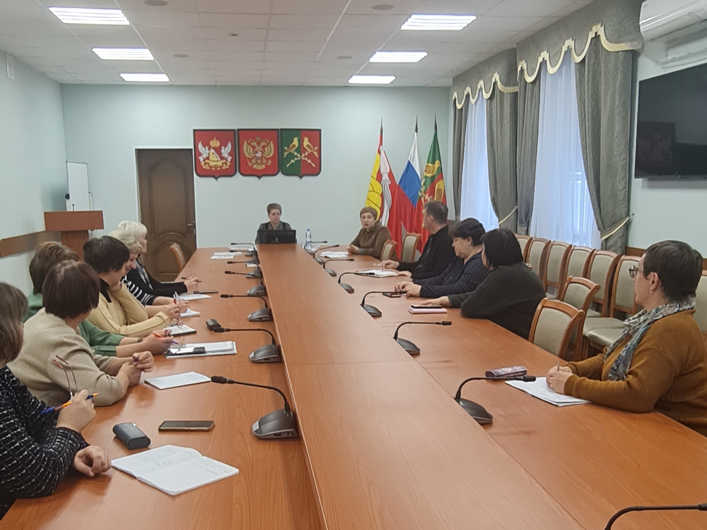 Рабочая встреча с представителями Управления Федеральной службы Росреестра.