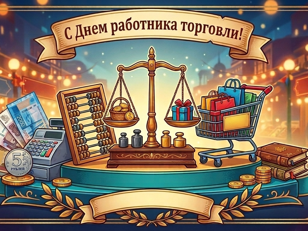 С Днем работника торговли.
