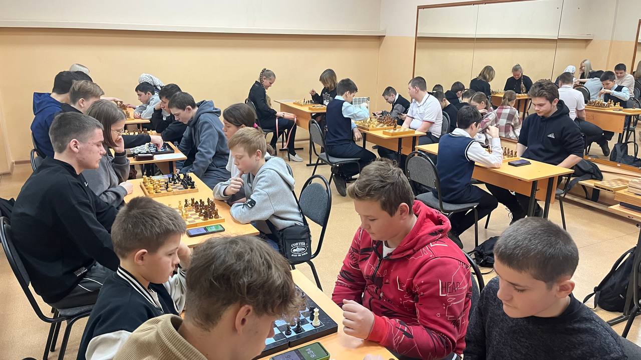 Районные шахматные соревнования.