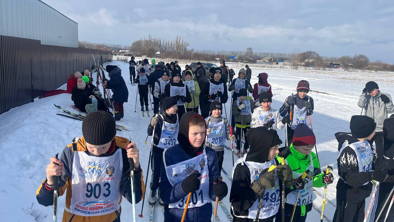 Районные соревнования по лыжным гонкам..